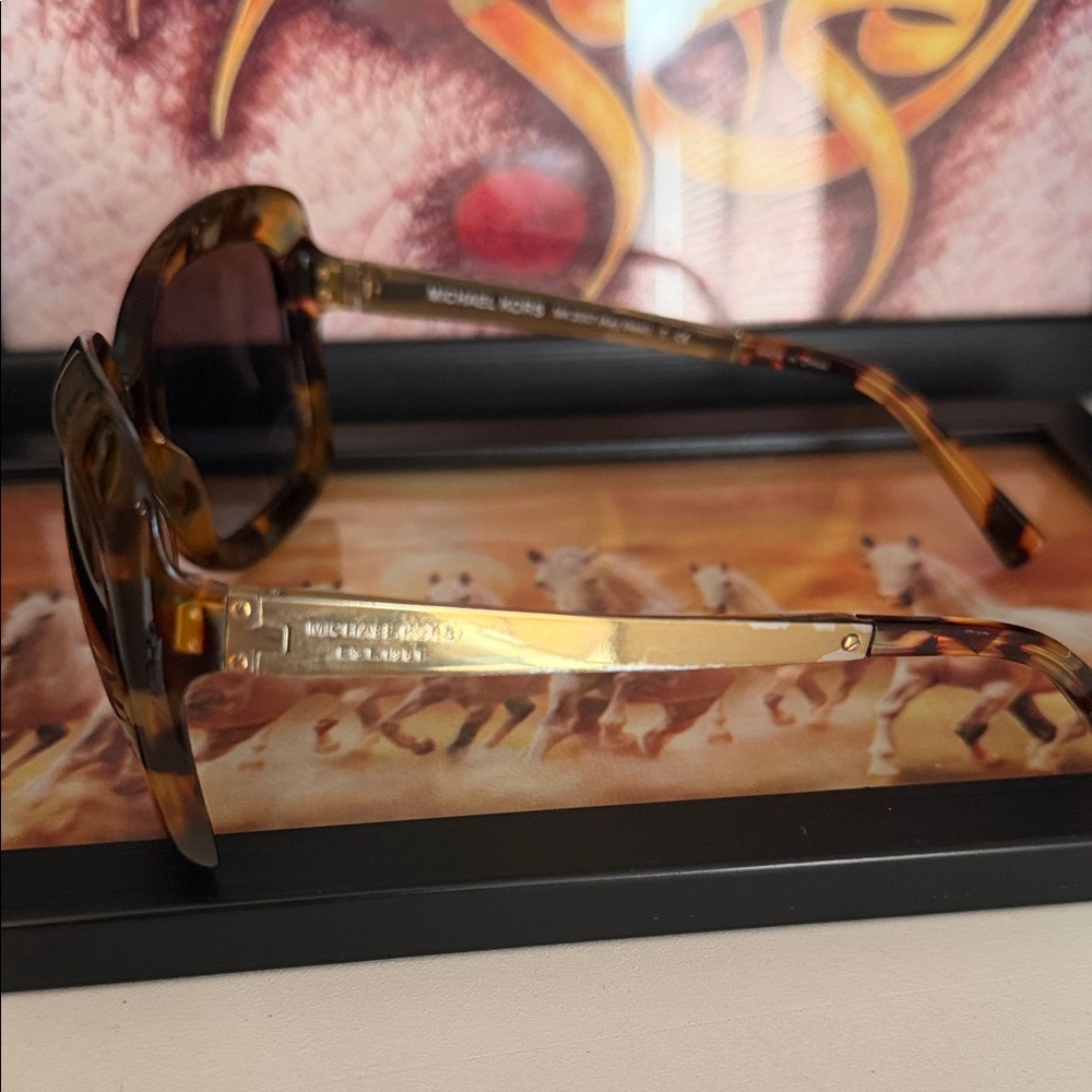 Michael Kors Brown Tortoise Sunglasses